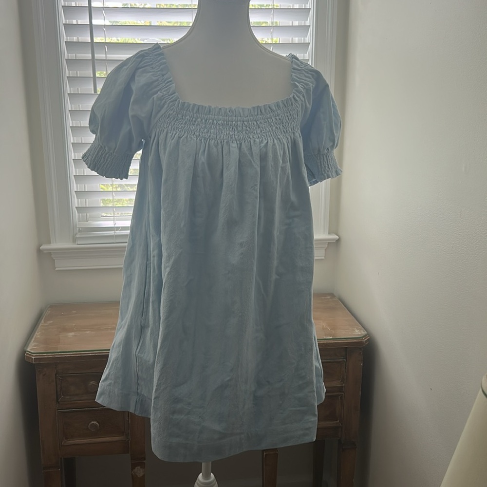 Free People Mila Mini Blue XS